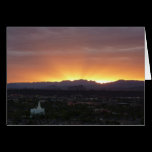 Sunrise over St. George Card