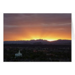 Sunrise over St. George Card