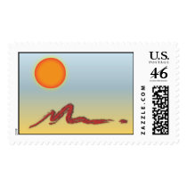 Sunrise Over stamp