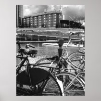 Sunrise over the Amstel -- Amsterdam in November Print