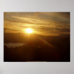 Sunrise Over the Columbia River #13 Print