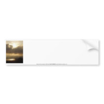 Sunrise over the Columbia River #1 bumper stickers