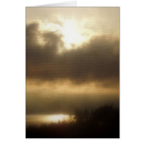 Sunrise over the Columbia River #1 cards