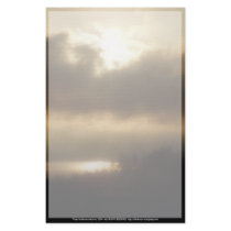 Sunrise over the Columbia River #1 Customized Stationery