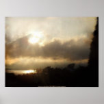 Sunrise Over the Columbia River #3 Posters