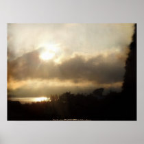 Sunrise Over the Columbia River #3 Posters