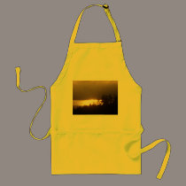 Sunrise Over the Columbia River #4 aprons