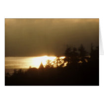 Sunrise Over the Columbia River #4 cards