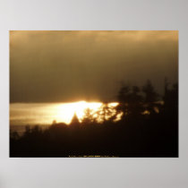 Sunrise Over the Columbia River #4 Print