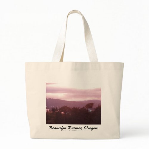 Sunrise Over the Columbia River #9 bag