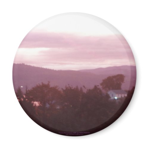 Sunrise Over the Columbia River #9 magnet