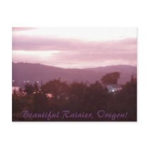 Sunrise Over the Columbia River #9 postcards
