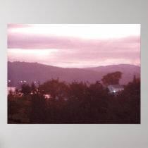 Sunrise Over the Columbia River #9 Posters