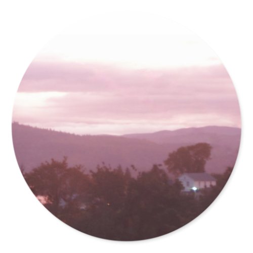 Sunrise Over the Columbia River #9 sticker
