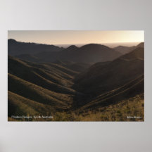 Sunrise Over the Flinders Ranges Posters