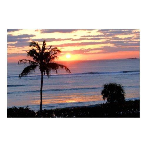 Sunrise over the Sea print