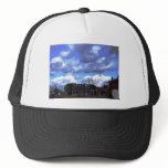 sunrise over town hats