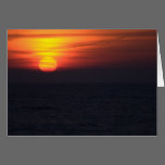 Sunrise over Water Greeting Card cards