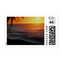 Sunrise Over Water postage