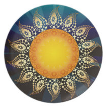 Sunrise plates