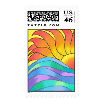 Sunrise - Postage Stamp