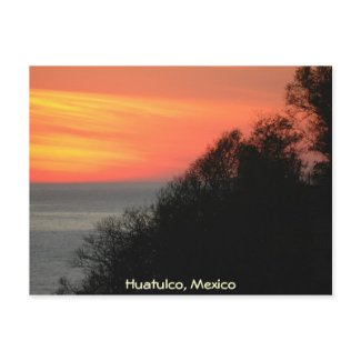 Sunrise postcard