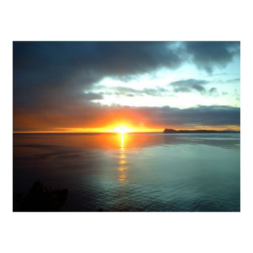 Sunrise Posters Mt Paku May 2010 print