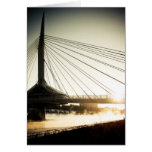Sunrise Saint Boniface Bridge 02 Card
