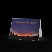 Sunrise Solstice Greeting Card