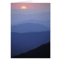 Sunrise, Southern Appalachian Mountains, Great Cards