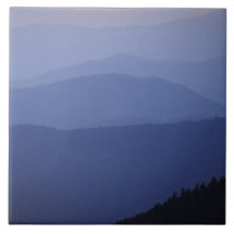 Sunrise, Southern Appalachian Mountains, Great Ceramic Tiles