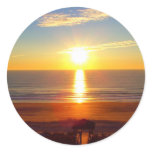 Sunrise Round Sticker