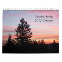 Sunrise, Sunset 2012 Calendar