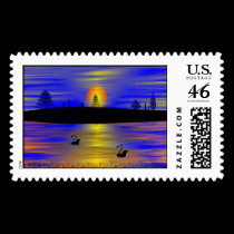 SUNRISE-SUNSET stamps