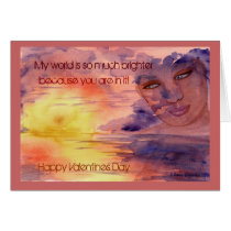Sunrise/sunset valentine cards