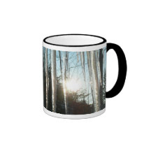 Sunrise Through Icicles Mug