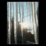 Sunrise Through Icicles Notebook