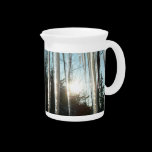 Sunrise Through Icicles Pitcher