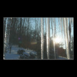Sunrise Through Icicles Sticker