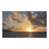 Sunrise With Clouds St. Martin stickers