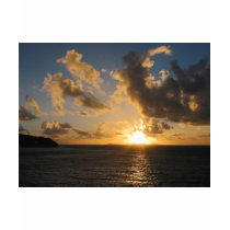 Sunrise With Clouds St. Martin t-shirts