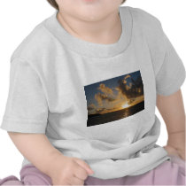 Sunrise With Clouds St. Martin t-shirts