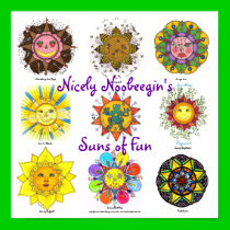 Sun's of Fun (purple) posters by noobeegin Sun's of Fun (purple) posters