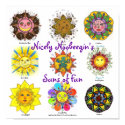 Sun's of Fun (purple) posters by noobeegin Sun's of Fun (purple) posters