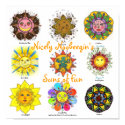 Sun's of Fun (yellow orange) posters by noobeegin Sun's of Fun (yellow orange) posters