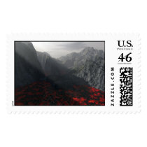 sun's rays thru volcanic haze postage by kore21 sun's rays thru volcanic haze postage