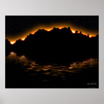 Suns Rising Print by 3dartwork