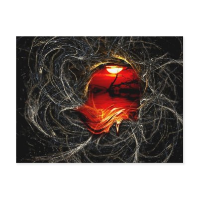 sunsation melts Postcard by webgrrl