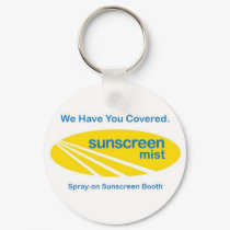 Sunscreen Mist keychain