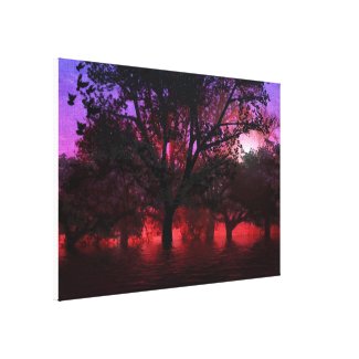 Sunset5 Stretched Canvas Print